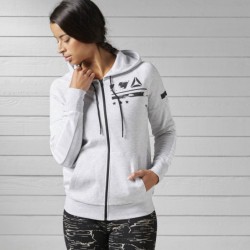 Dámská mikina WOR CS FZ HOODIE BK2896
