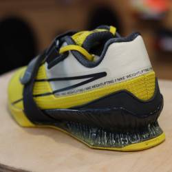 Gewichtsheben Schuhe Nike Romaleos 4 - Zitrone