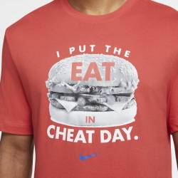 Pánské tričko Nike Cheat day light red