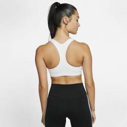 Woman Bra Nike Swoosh - medium support white