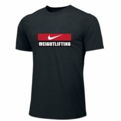 Man T-Shirt Nike Weightlifting - Black