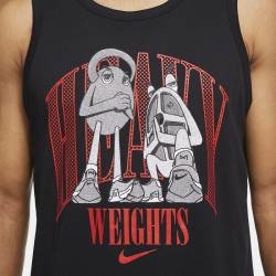 Man Top Nike weights - black