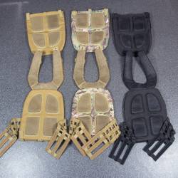 Tactical Plate Weight Vest 20 LB WORKOUT 3.0 - Khaki + Velcro patch (for WOD Murph)