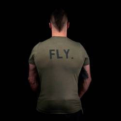 Man T-Shirt Picsil - Green Logo