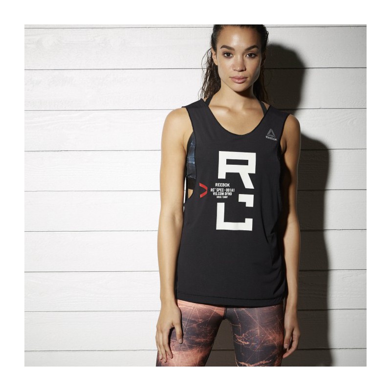 Top COMBAT MESH TANK BK3874