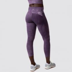Woman Tight Eccentric Leggings (Amethyst)