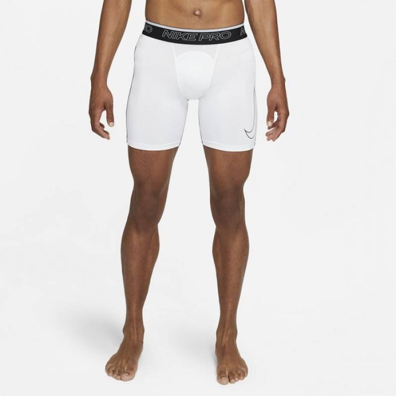 Man Shorts Nike Pro - white 