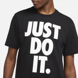 Man T-Shirt Nike Sportswear - Just do it - black