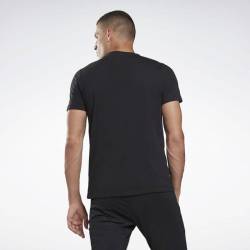 Man T-Shirt Reebok Holiday - black