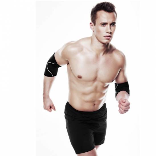 Bandáž lokte QD Elbow Sleeve 3 mm /1.5 mm černá