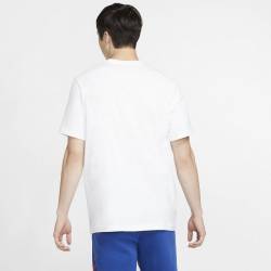 Man T-Shirt Nike Just do it - white