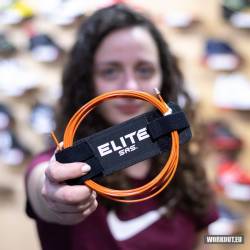 Top švihadlo bullet comp černé - oranžové lanko