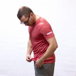 Training T-Shirt WORKOUT - red