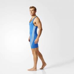 Pánský dres na vzpírání Suit Basic - modrý