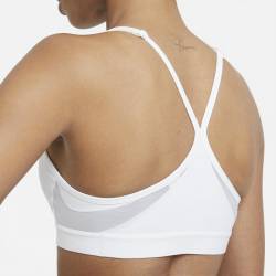 Woman Bra Nike Swoosh - white