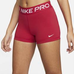 Woman functional Shorts Nike Pro - red