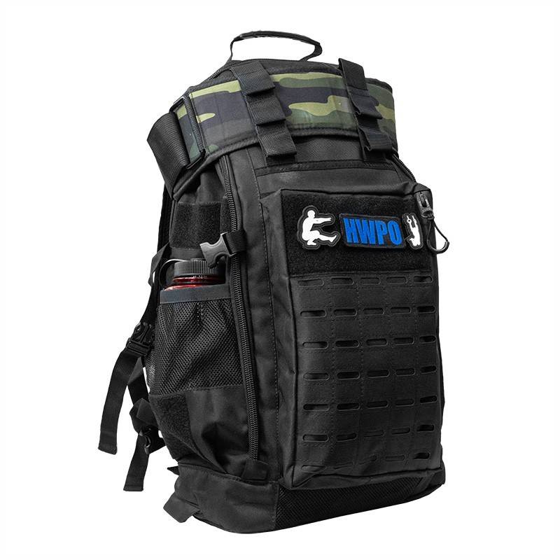 Fitness Tactical Backpack WORKOUT BIG - 50 l - black - WORKOUT.EU