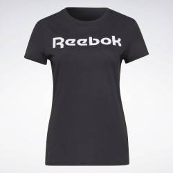 Woman T-Shirt Reebok - black