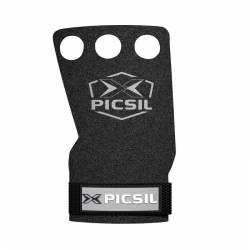 Grips Picsil Raven Grips - gray - 3 holes - grey logo