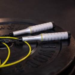 Rychlostní švihadlo Velites Earth 2.0 - stříbrné