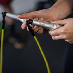 Rychlostní švihadlo Velites Earth 2.0 - stříbrné