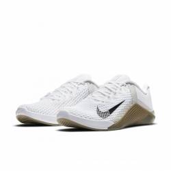 Man training Shoes Nike Metcon 6 - White/Black-Gum