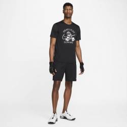 Man T-Shirt Nike Heavy flex - black