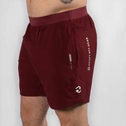 Shorts Heavy Rep Motion Force - Maroon/White