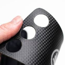 Mozolníky Workout Carbon 3-hole Grips - black
