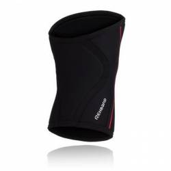 Knee bandage RX Knee Sleeve 7 mm - schwarz/rot Streifen