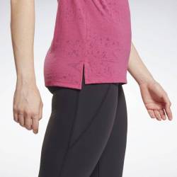 Dámské tílko Reebok burnout - růžové