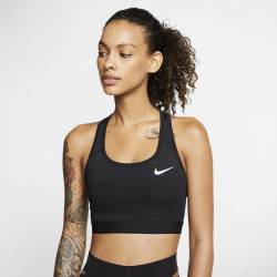Woman Bra Nike Dri-Fit Swoosh - black
