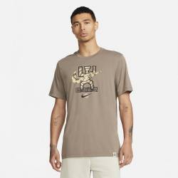 Man T-Shirt Nike - olive grey