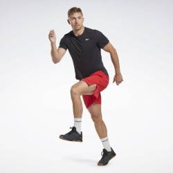 Pánské tréninkové šortky Reebok Austin - červené