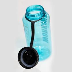 Trinkflasche WORKOUT 1000 ml - azurblau