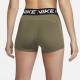 Woman functional Shorts Nike Pro - dark camo