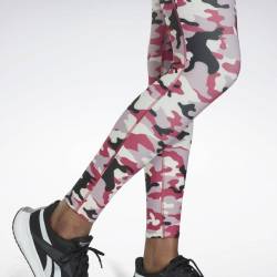 Woman Tight Reebok long - camo mix