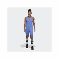 Weightlifting / powerlifting singlet adidas blue 2019