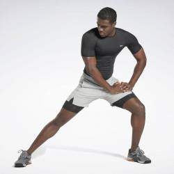 Compression Man T-Shirt Reebok - black