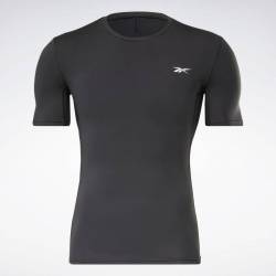 Compression Man T-Shirt Reebok - black