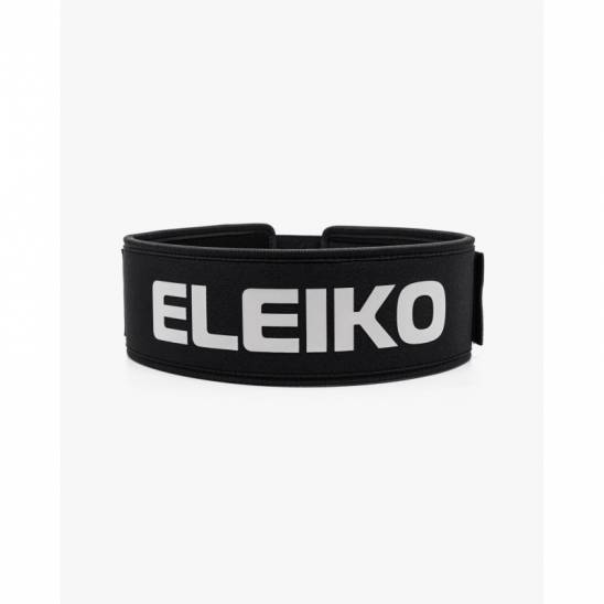 Eleiko EVA opasek s nerezovou přezkou - černý