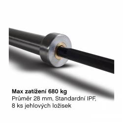 Olympijská osa IPF Elite pánská 20 kg