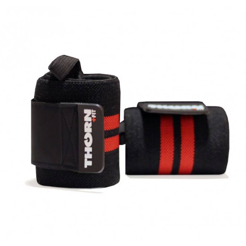 Thorn zpevňovač Wrist wraps 24 - dlouhý červený