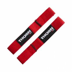 Lifting straps Thornfit Cotton - red