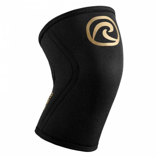 Bandáž kolene RX 5 mm - gold/black