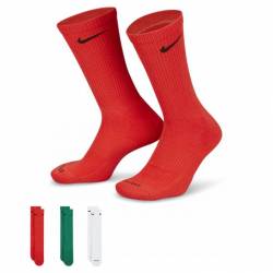 Tréninkové socks Nike white/green/orange