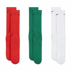 Tréninkové socks Nike white/green/orange