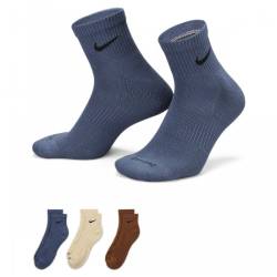 Ponožky Nike Everyday Lightweight Ankle - 3 páry bílá