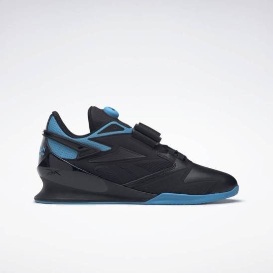 Man Shoes Legacy Lifter III - black/blue - WORKOUT.EU (Out of stock)