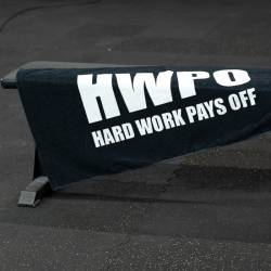Ručník WORKOUT HWPO - černý